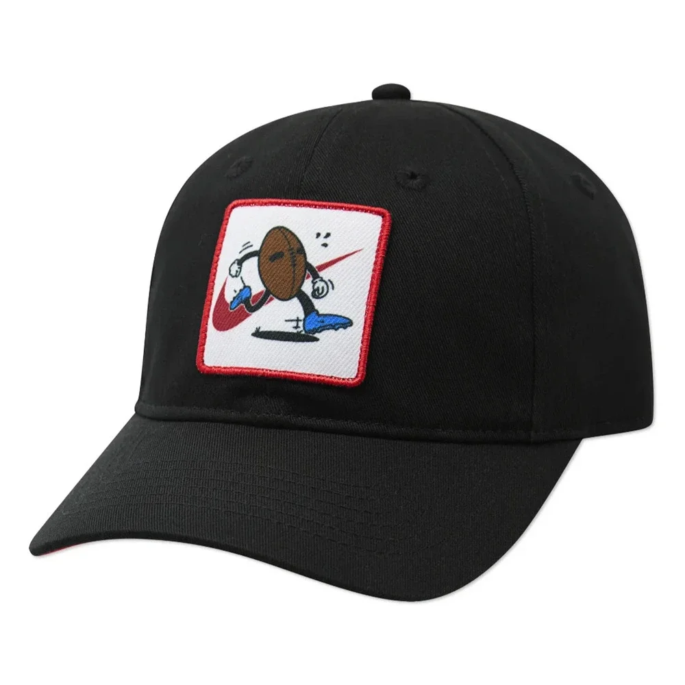 Nike Kids Club Cap Logo Patch Baseball Hat (4-7) Adjustable Strap Black New